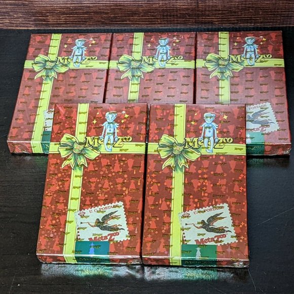 MetaZoo Cryptid Nation 2021 Christmas Promo Card Pack Bundle Wrap Paper Lot of 5 - Picture 3 of 4
